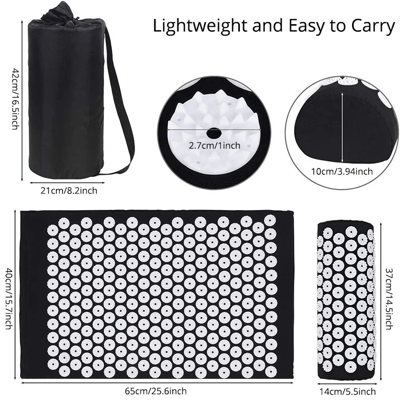 The N7 Spiculated Acupressure Mat & Tension Relief Set
