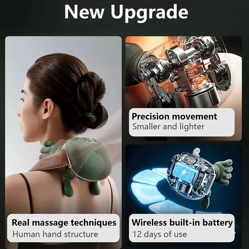 Bionic Hand™ Deep Tissue Neck & Shoulder Massager (N7 Series)