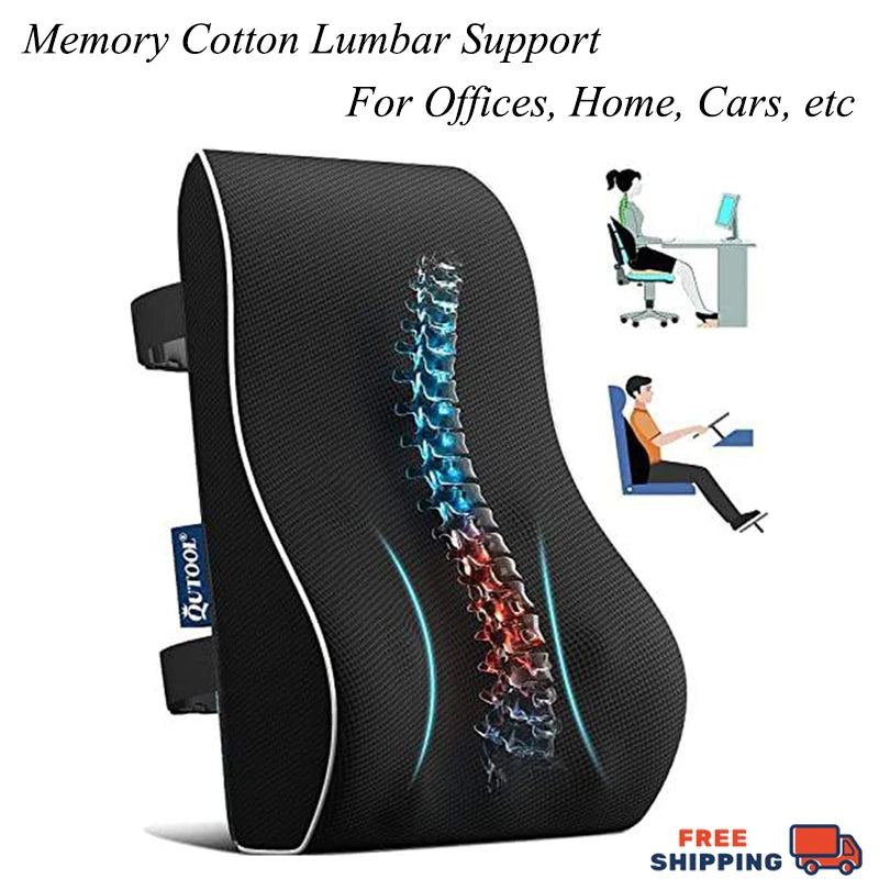 Premium Ergonomic Lumbar Support Cushion | The N7 Posture Series