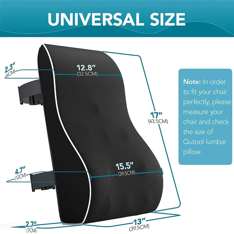 Premium Ergonomic Lumbar Support Cushion | The N7 Posture Series