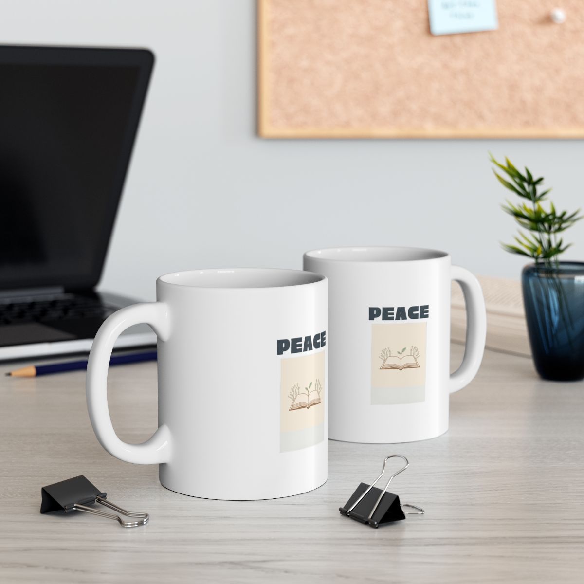 Aesthetic Book Lover Ceramic Mug
