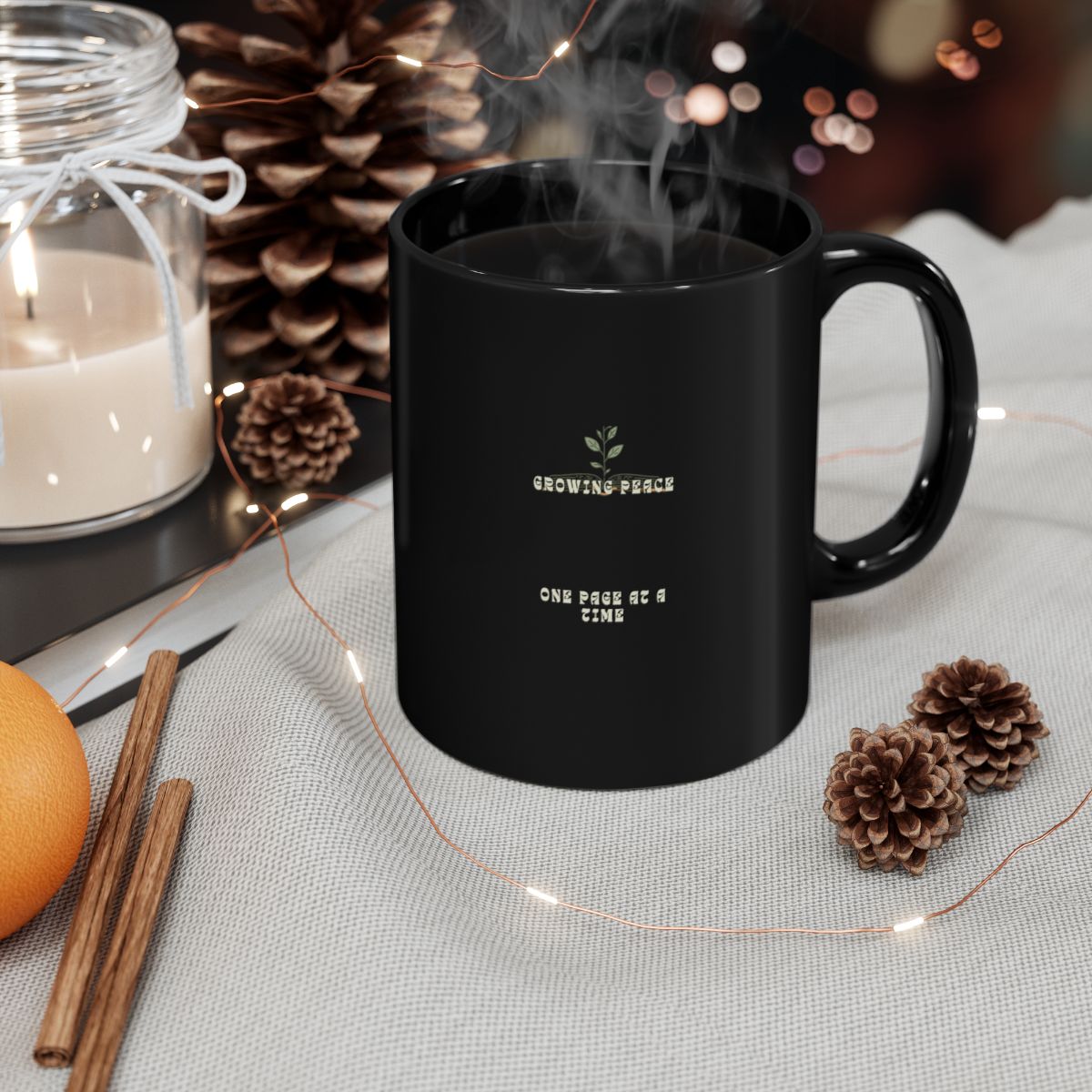 Aesthetic Book Lover Ceramic Mug